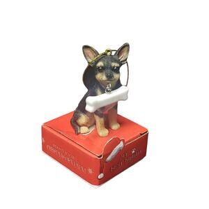 My Best Buddy Chihuahua Statue Christmas Ornament | Easily Personalized